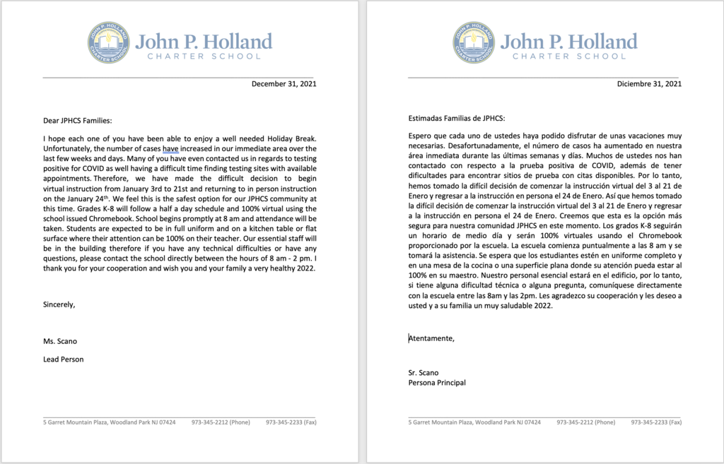 Virtual Letter